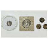 1955 Franklin Half Dollar, Winged liberty Dimes: