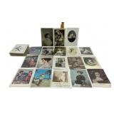 Postcards Depicting Portraits, Fashion, Landscapes