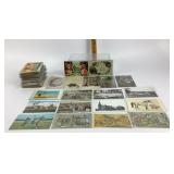 Postcards with Scenic, Floral, Horse Themes