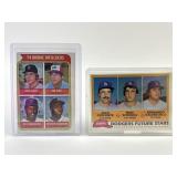 Fernando Valenzuela & Bill Madlock Baseball Rookie