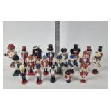 Nutcrackers (20) 2-1/2 in. - 5-1/2 in. Tall