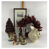 Thomas Kinkade Print, Ceramic, Gorham Crystal Bud