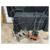 HoffCo Garden Tiller, Folding grocery cart