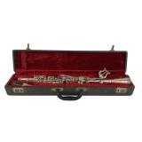 Clarinet With Carrying Case, Elkhart Ind.