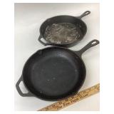 Used Lodge Cast Iron Skillets
