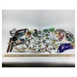 Costume Jewelry: Sara Cov bracelet, Hello Kitty