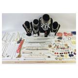 Costume Jewelry: Tacoa earrings, Zhijia jewelery,