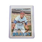 1967 Topps HOF Phil Niekro Baseball Card