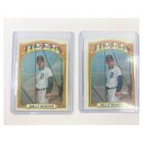 Vintage 1972 Topps Baseball Cards: Billy Martin,