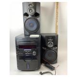 Sony MHC Audio System with Speakers & Remote