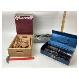 Turner Toolbox, Drill Bits, Allen Wrenches, Lilian