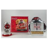 Coca-Cola Cookie Jar, Anniversary Clock