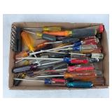 Large lot Screwdrivers, Craftsman