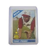 1966 Cincinnati Red Tony Perez Baseball Card