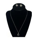 .925 FAS Thai Sterling Silver necklace and pendant