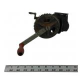 Hand-Crank Bench-Mounted Grinder