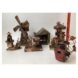 Metal Wind-Up Musical Sculptures