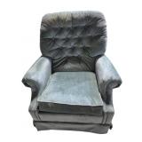 Swivel Rocking Chair Green Courdoroy