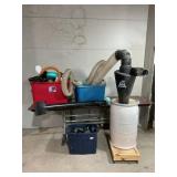 Dust Deputy collector, tubing, fittings