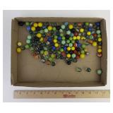 Marbles: Jade colored, swirled, and more