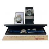 NIB Kessaris Gold tone watch, NIB Radiance Sliver