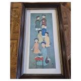 Mai Trung Thu Framed Print of La Fete (The