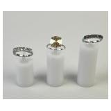 Swarovski .925 sterling ring 2.78g TW, Size 7,