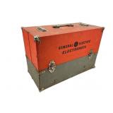 General Electric Electronics Tube Case, Tubes