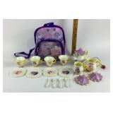 Disney Princess Tea Set With Backpack
