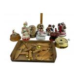 Christmas Snow Globes, Decor, Music Boxes