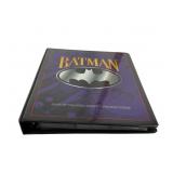 Batman Trading Cards in Binder