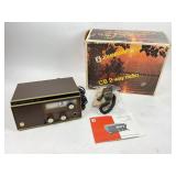 Johnson Model 250 2 Way CB Radio With Box