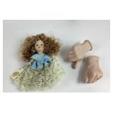 Bassano Handmade Italian Doll and Porcelain Hands