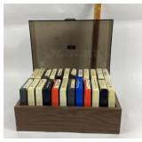 8-Track Storage Case, Tapes: Johnny Cash, Kitty We