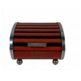 Park Sherman Roll-Top Art Deco Cigarette Box