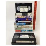 VHS Tapes; Raiders Of The Lost Ark, Elvis Mania, B