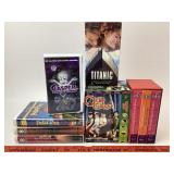 VHS; Titanic, Little Rascals Variety, 1930ï¿½s-60ï¿½s