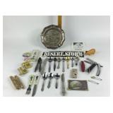 Bozo Childï¿½s Flatware, Diaper Pins, Desert Storm S