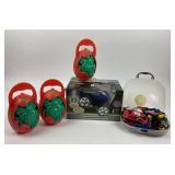 Mixed Lego, RC Tumbler Car, Busch Garden Eggs