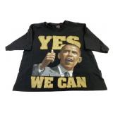 Obama "Yes We Can" 3XL Mens T-Shirt