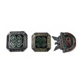 (2) Sterling Silver 4H Pins 4.06g TW Sterling