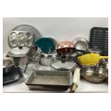 Cookware, Bakeware, Pots, Pans, Utensils