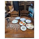 1881 Rogers Oneida Silver Plated Silverware, Decor