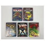 Marvel Little Books Iron Man, Spider-Man ï¿½ sealed