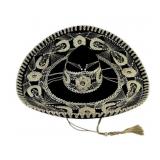 Pigalle Velvet embroidered embelished Black velvet