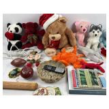 Plush Toys, Books, Decor Items