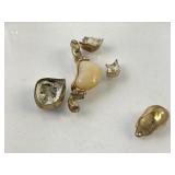 Gold Teeth, one with tooth 14.36g TW