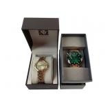 NIB Anne Klein gold tone ladies wrist watch, NIB