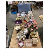 Household Items, Teapot, Suitcase, Mugs, Glassware