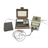 HP Voltmeter, Heathkit Transister Checker